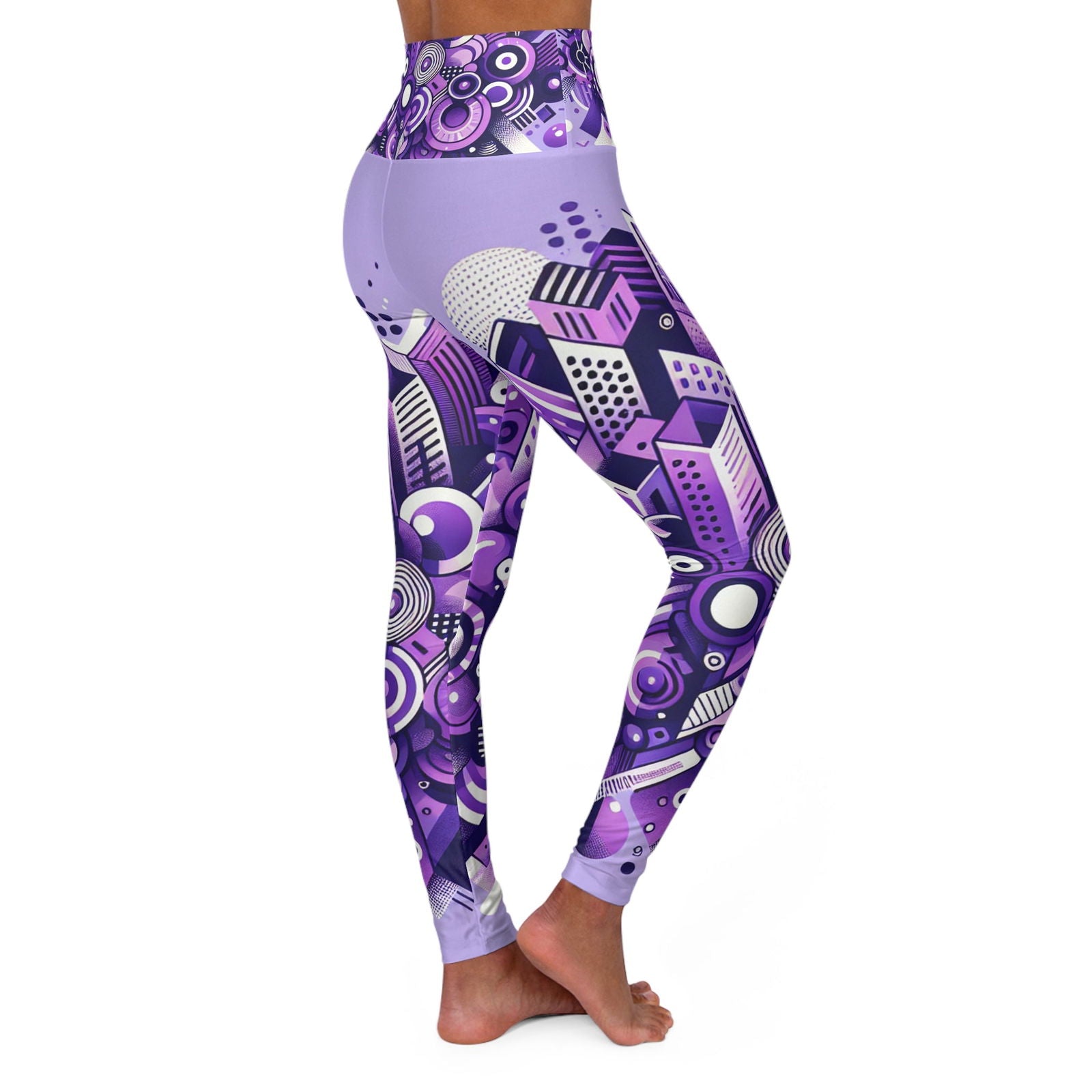 Purple Kinsley - Leggings - ShopEbonyMonique