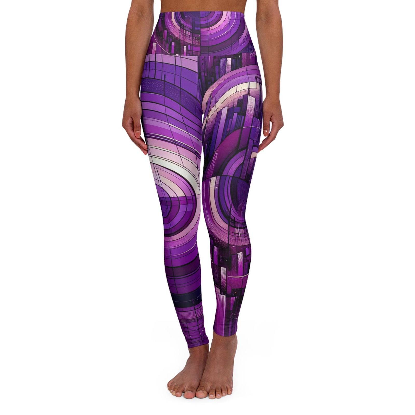 Purple Love - Leggings - ShopEbonyMonique