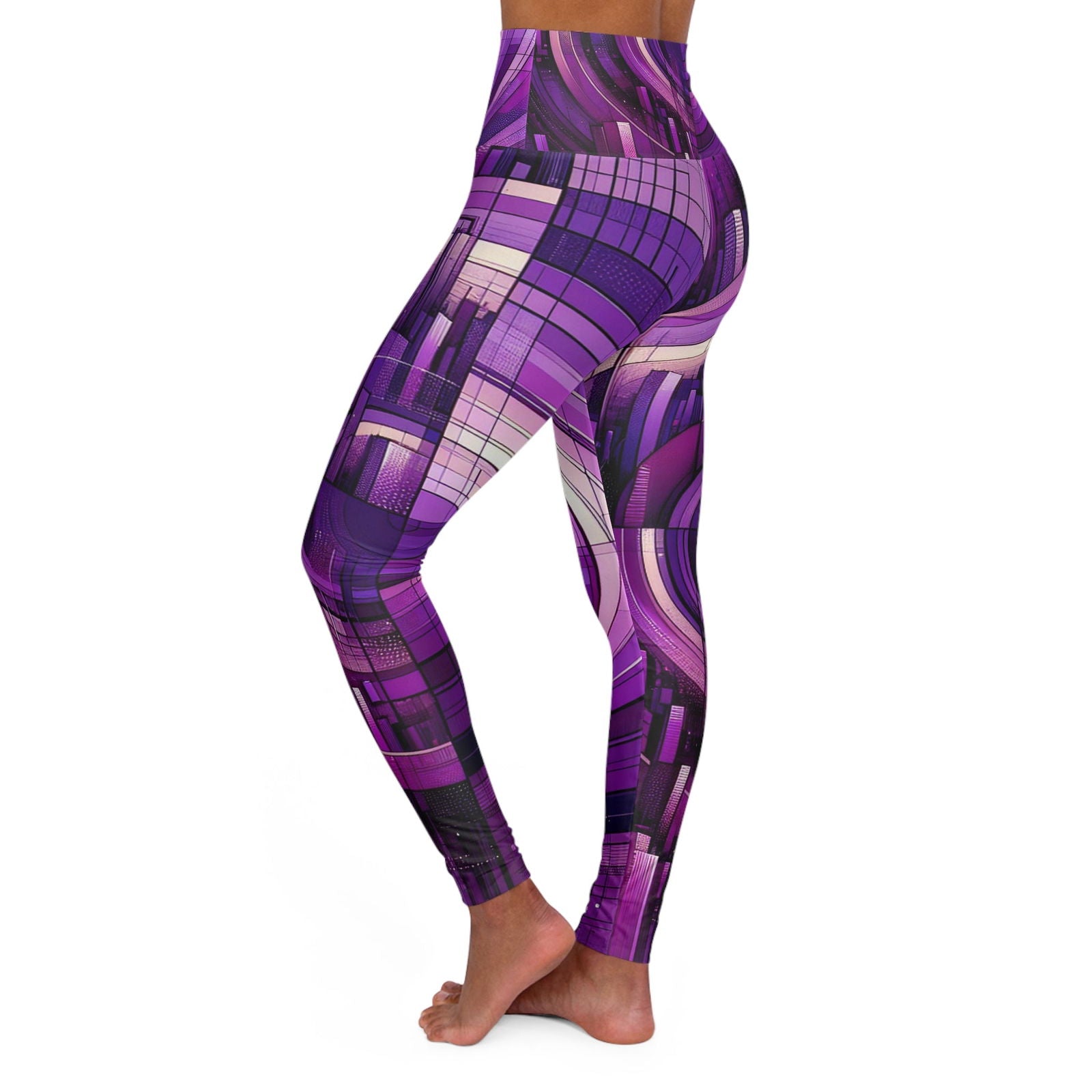 Purple Love - Leggings - ShopEbonyMonique