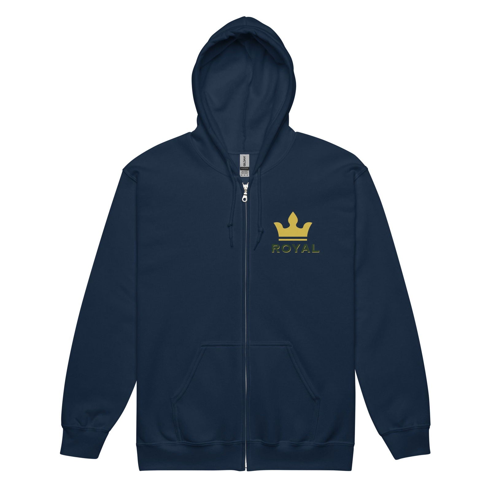 Royal Unisex heavy blend zip hoodie - ShopEbonyMonique