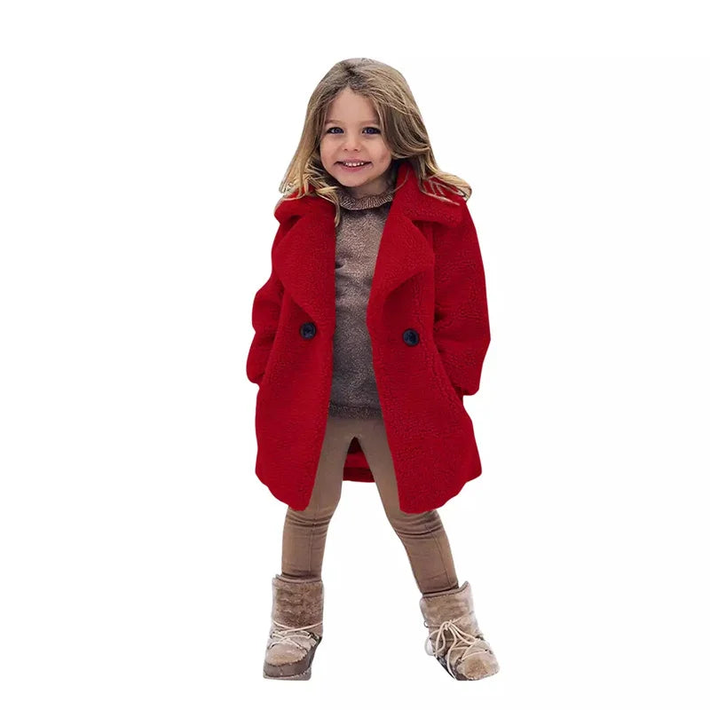 Ke'Mora Wool Jackets For Girls - ShopEbonyMonique