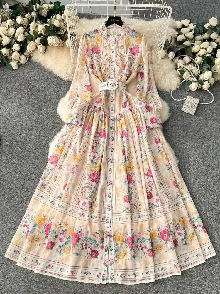 Bohemian Flower Chiffon Dresses - ShopEbonyMonique