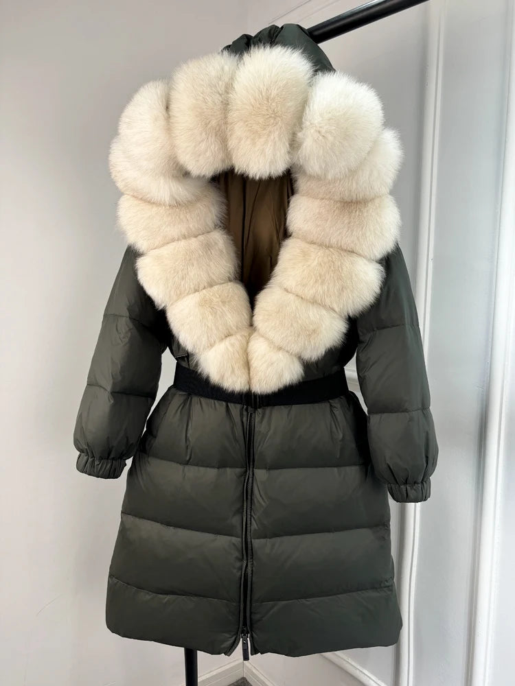 EM New Natural Thick Warm Down Coat - ShopEbonyMonique