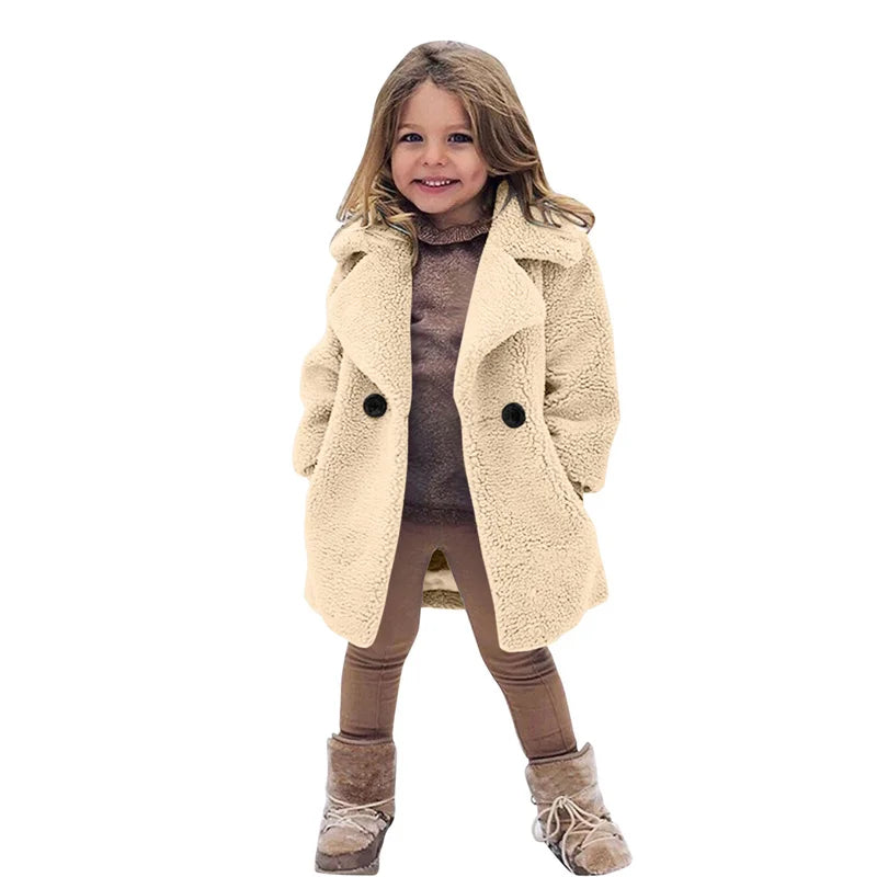 Ke'Mora Wool Jackets For Girls - ShopEbonyMonique