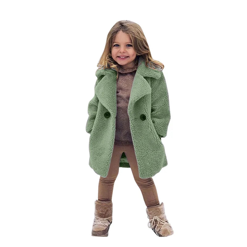 Ke'Mora Wool Jackets For Girls - ShopEbonyMonique