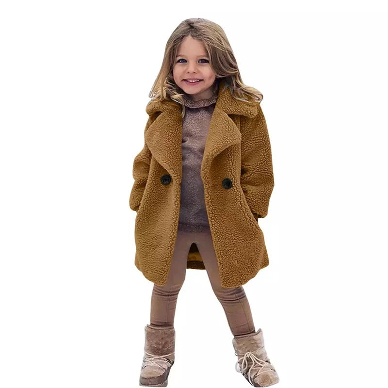 Ke'Mora Wool Jackets For Girls - ShopEbonyMonique