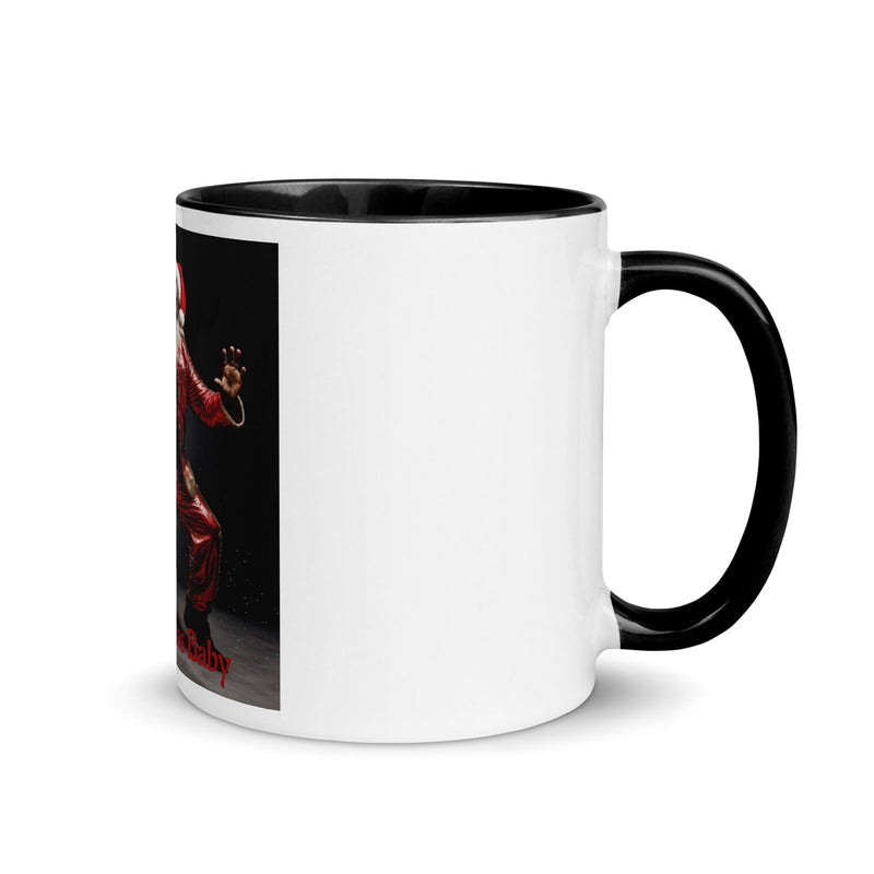 Santa Mug with Color Inside - ShopEbonyMonique