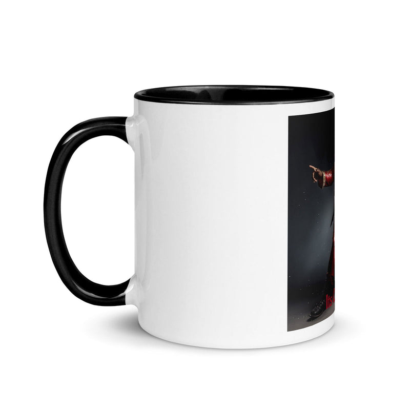 Santa Mug with Color Inside - ShopEbonyMonique