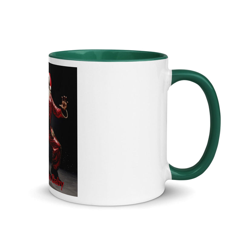 Santa Mug with Color Inside - ShopEbonyMonique