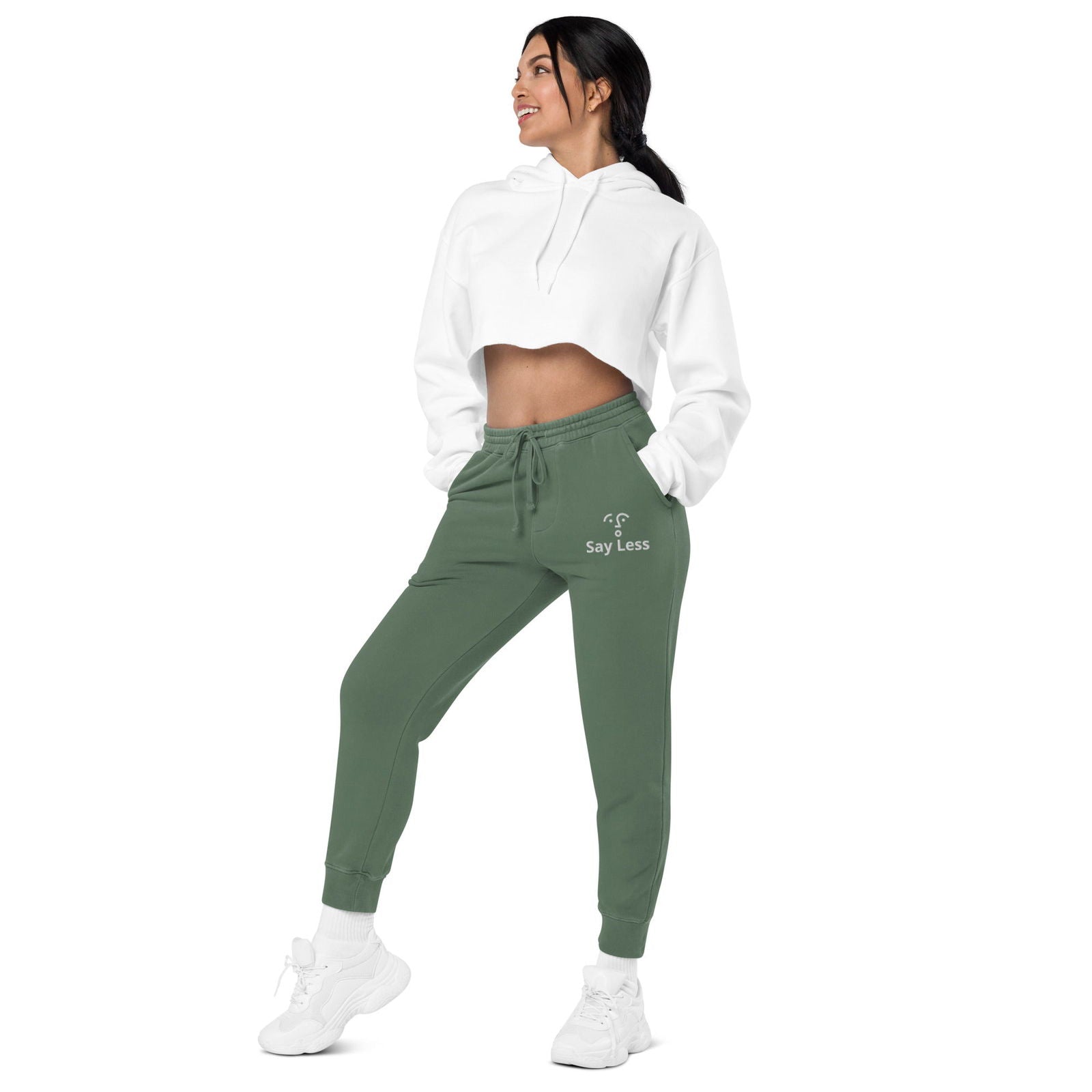 Say Less Unisex sweatpants - ShopEbonyMonique