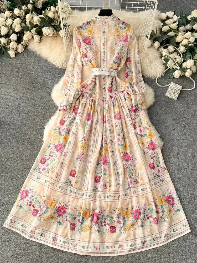 Bohemian Flower Chiffon Dresses - ShopEbonyMonique