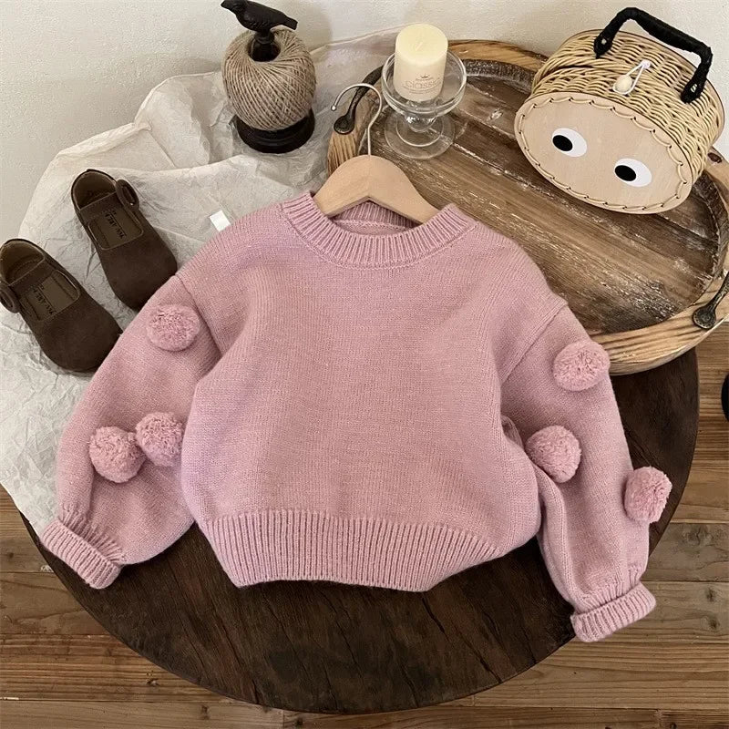 Children Winter Knitwear Sweater and Jeans - ShopEbonyMonique