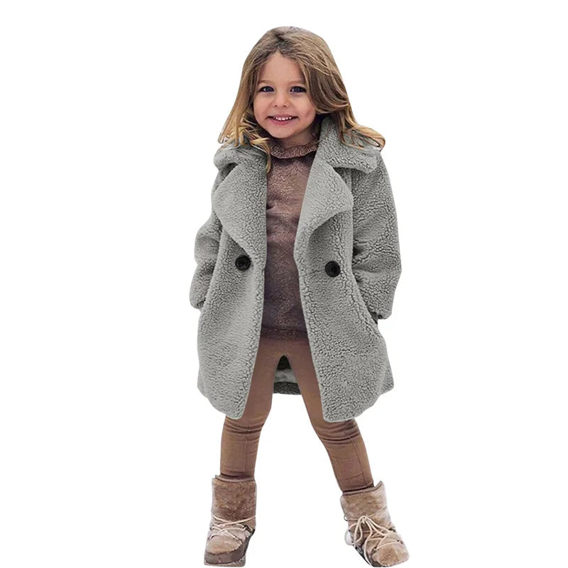 Ke'Mora Wool Jackets For Girls - ShopEbonyMonique