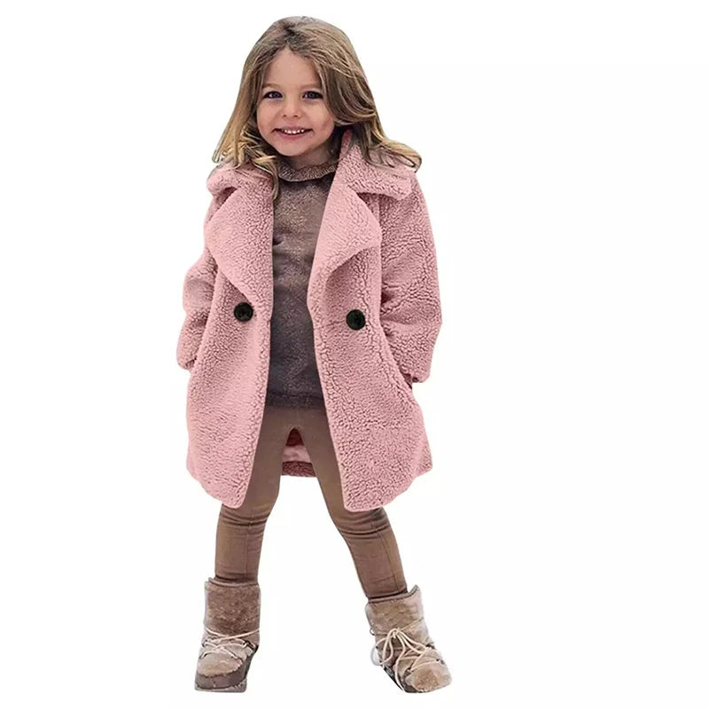 Ke'Mora Wool Jackets For Girls - ShopEbonyMonique