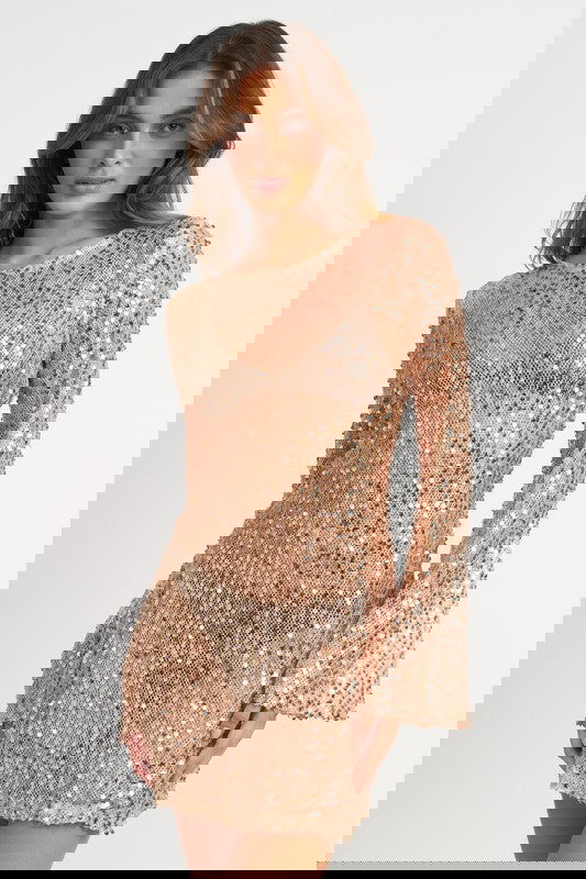 Sequins Bell Dress - ShopEbonyMonique