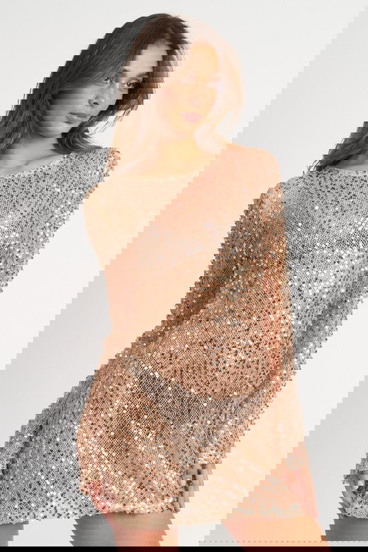 Sequins Bell Dress - ShopEbonyMonique