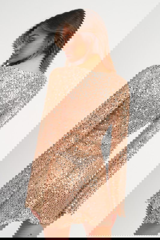 Sequins Bell Dress - ShopEbonyMonique