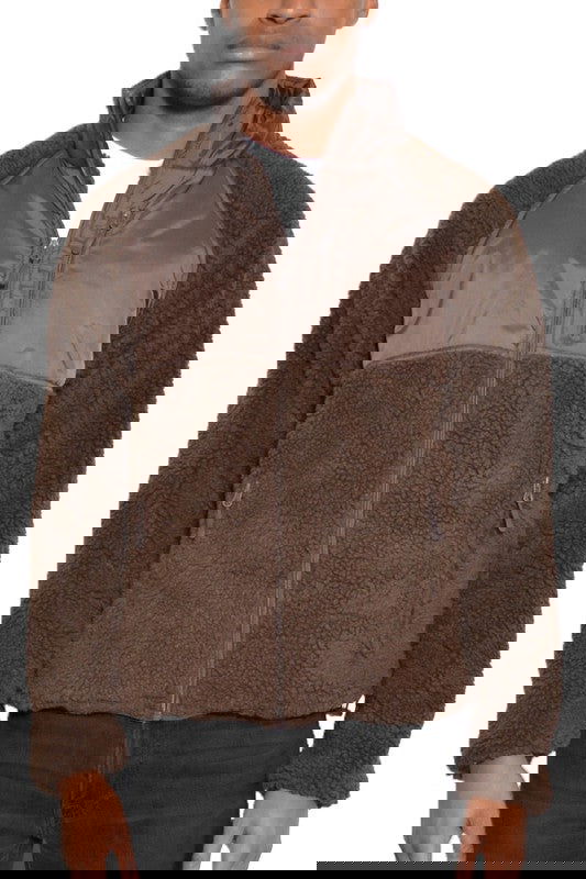 Sherpa Jacket - ShopEbonyMonique