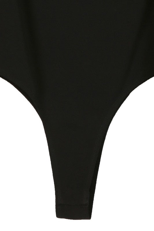 Shirring sleeve bodysuit - ShopEbonyMonique