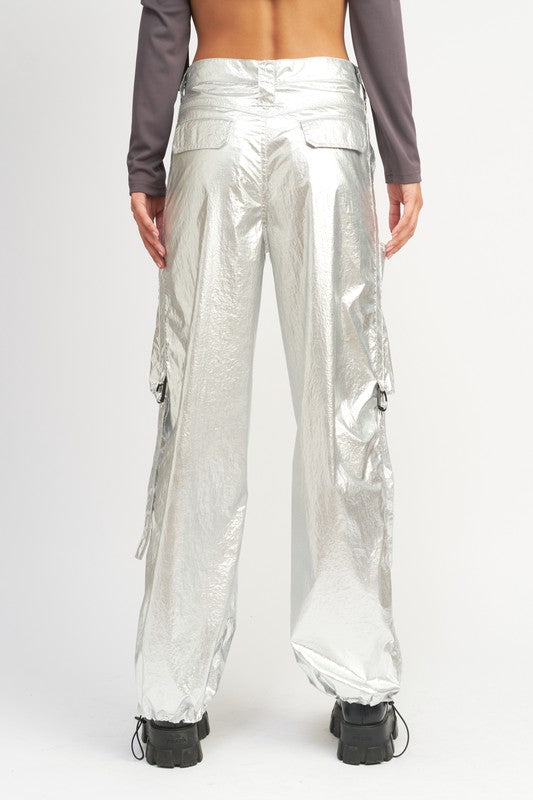 Silver Style Cargo Pants - ShopEbonyMonique