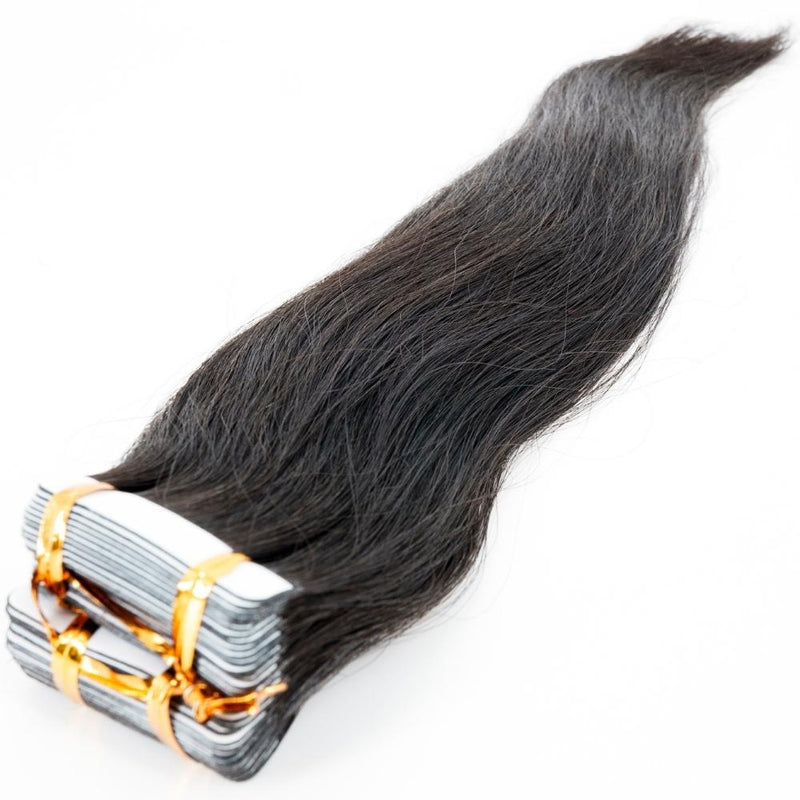 Straight Raw Tape-In Extensions - ShopEbonyMonique