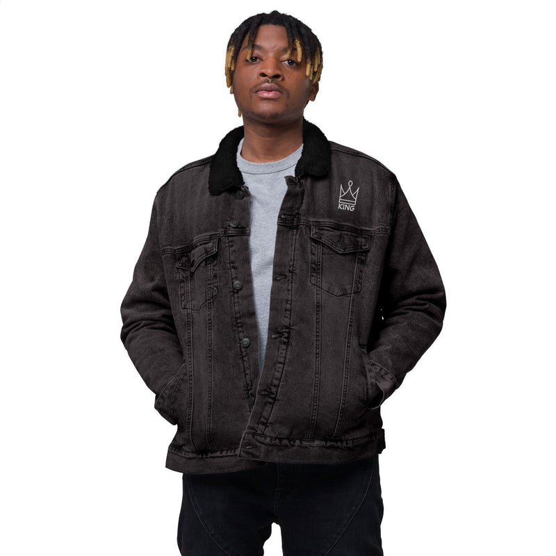 Street Culture Denim Sherpa Jacket - ShopEbonyMonique