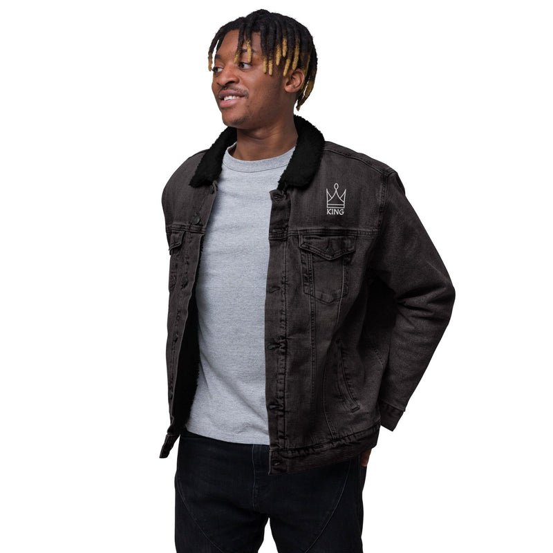 Street Culture Denim Sherpa Jacket - ShopEbonyMonique