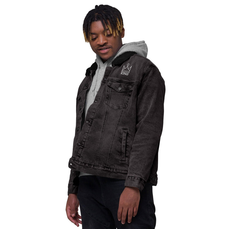Street Culture Denim Sherpa Jacket - ShopEbonyMonique