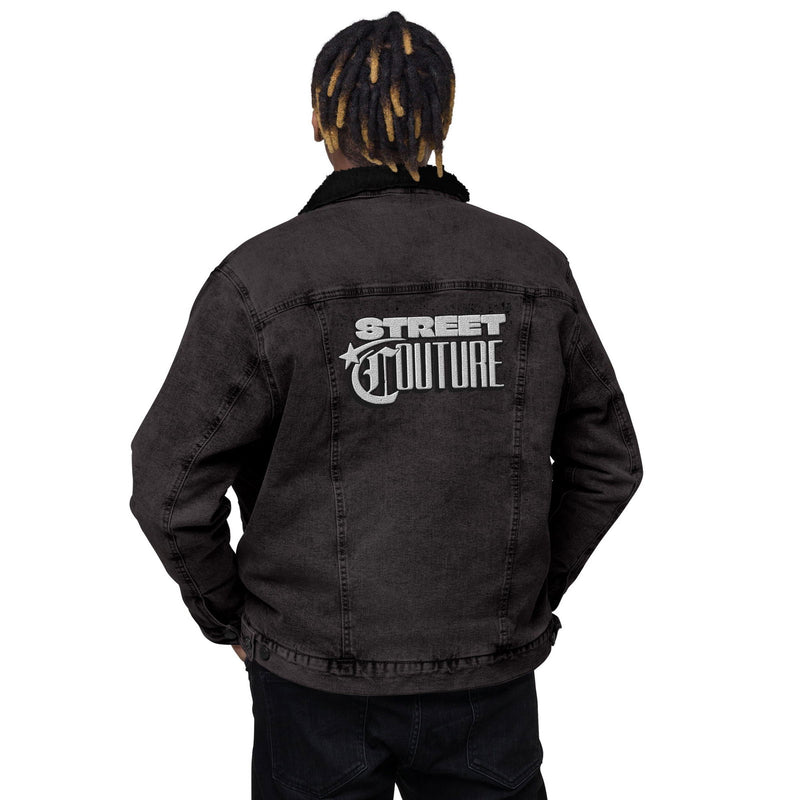 Street Culture Denim Sherpa Jacket - ShopEbonyMonique