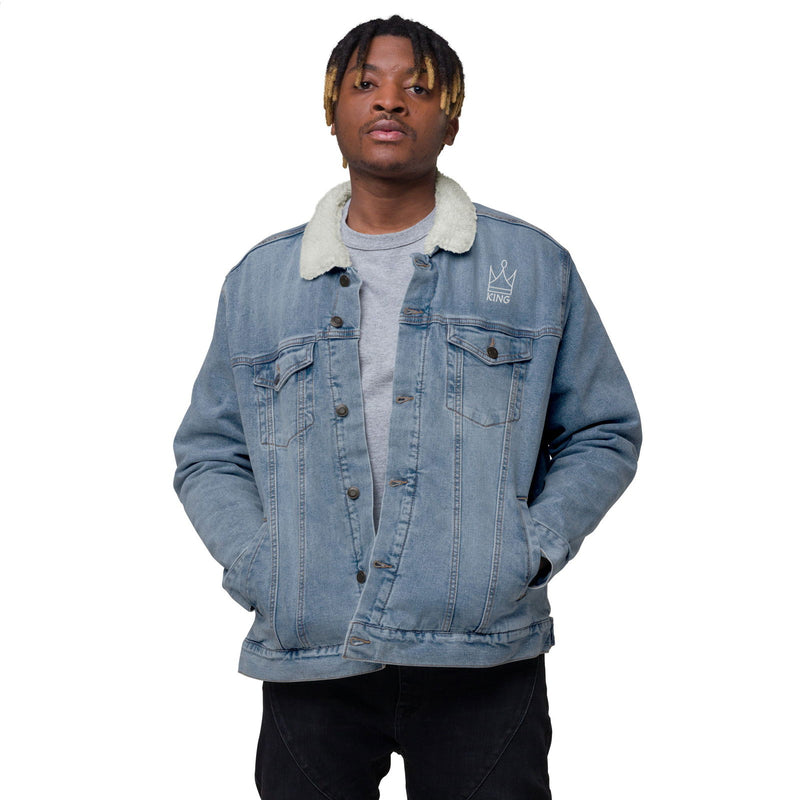 Street Culture Denim Sherpa Jacket - ShopEbonyMonique