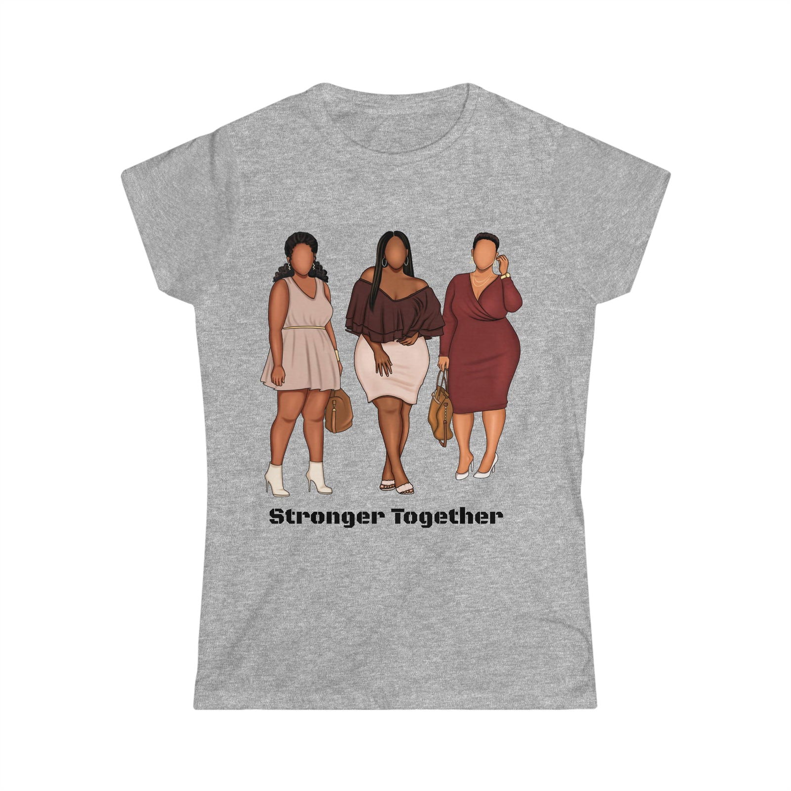 Stronger Together Women Tee - ShopEbonyMonique