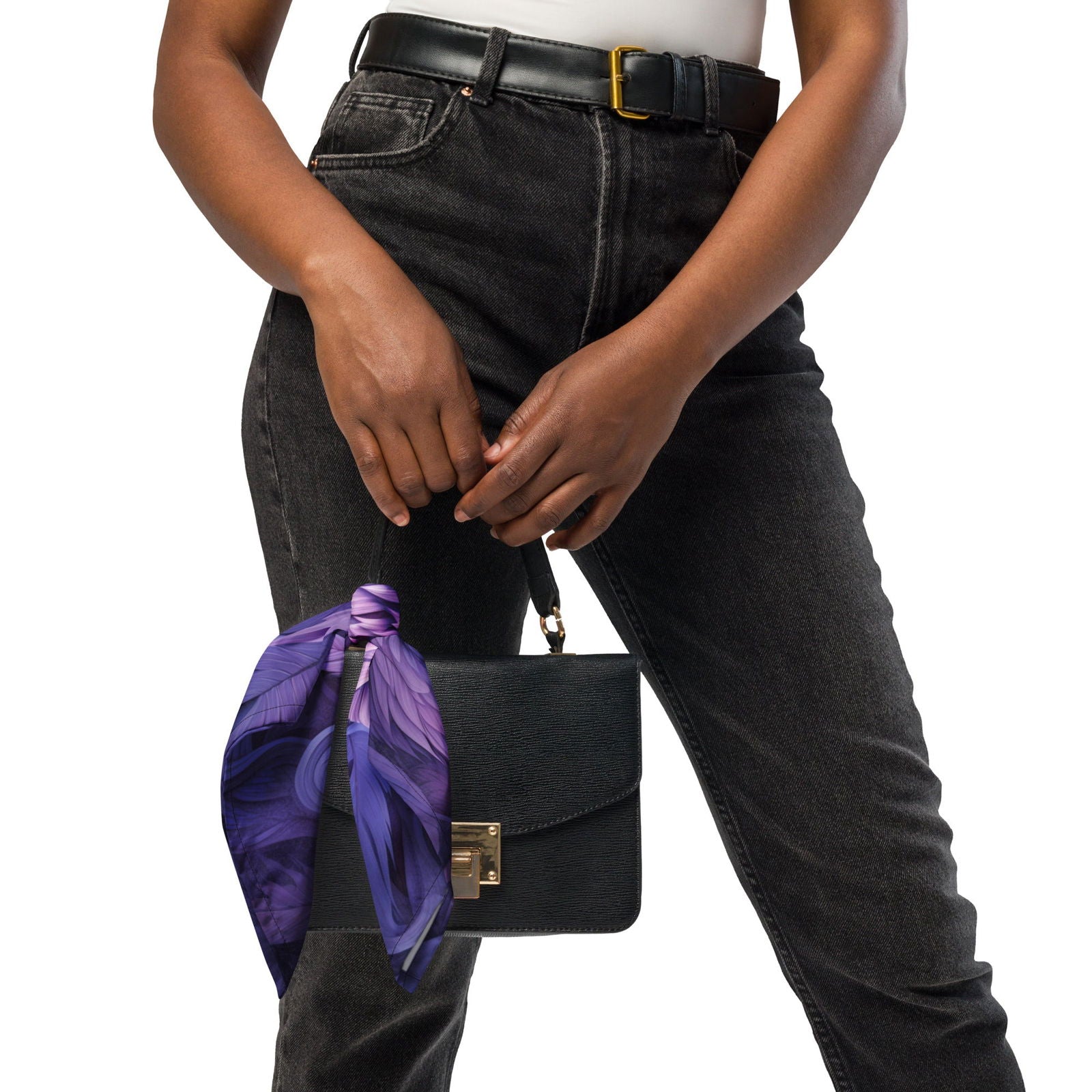 Swan Print bandana - ShopEbonyMonique