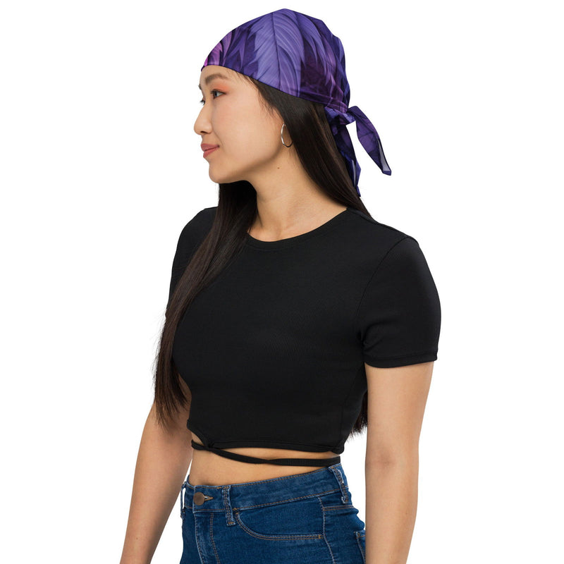 Swan Print bandana - ShopEbonyMonique