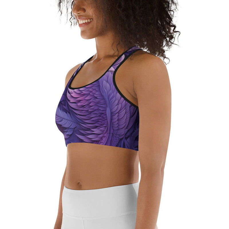 Swan Sports bra - ShopEbonyMonique