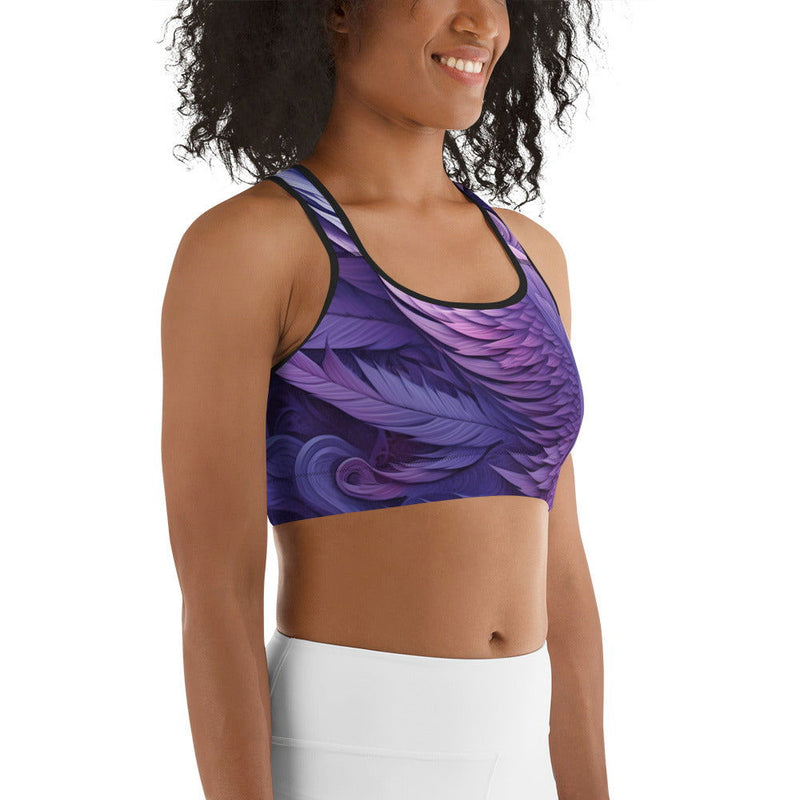 Swan Sports bra - ShopEbonyMonique