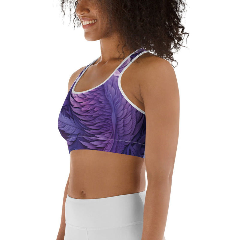 Swan Sports bra - ShopEbonyMonique