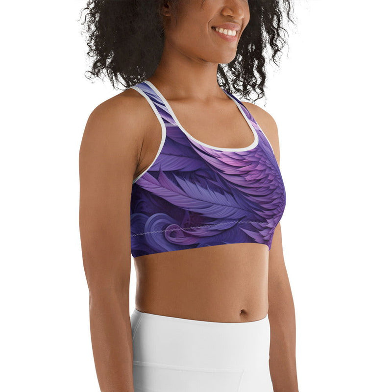 Swan Sports bra - ShopEbonyMonique