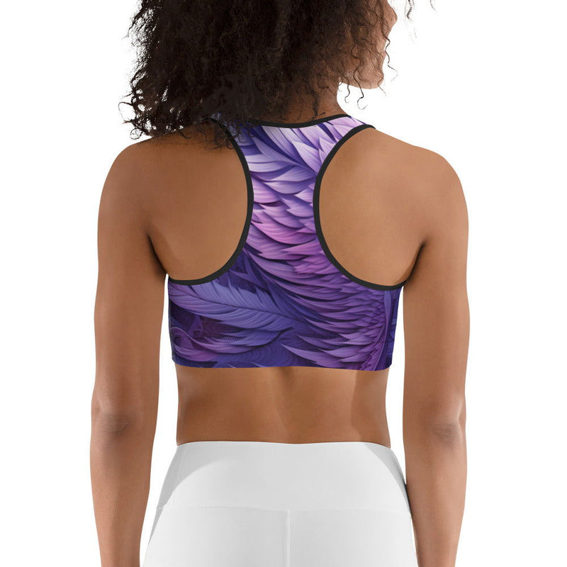 Swan Sports bra - ShopEbonyMonique