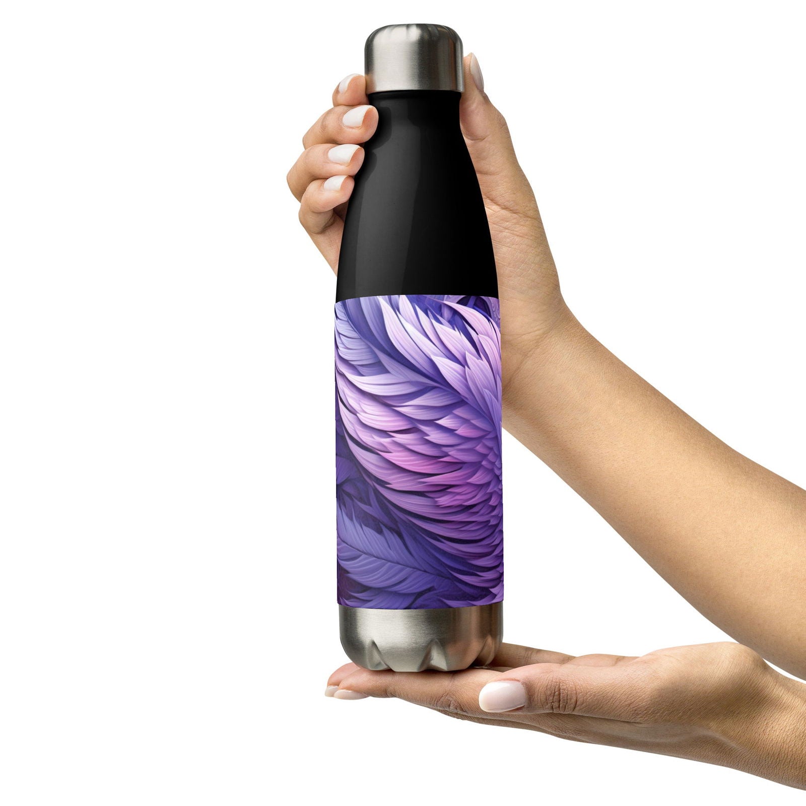 Swan Stainless Steel Water Bottle - ShopEbonyMonique