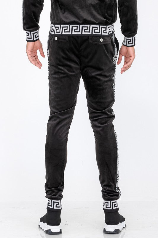 Velour Status Detail Jogger - ShopEbonyMonique