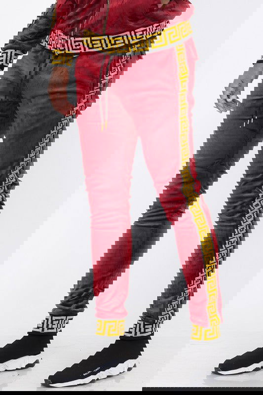 Velour Status Detail Jogger - ShopEbonyMonique