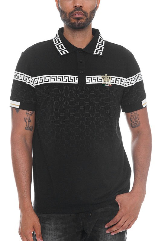 Version Couture Brand Polo Button Down Shirt - ShopEbonyMonique