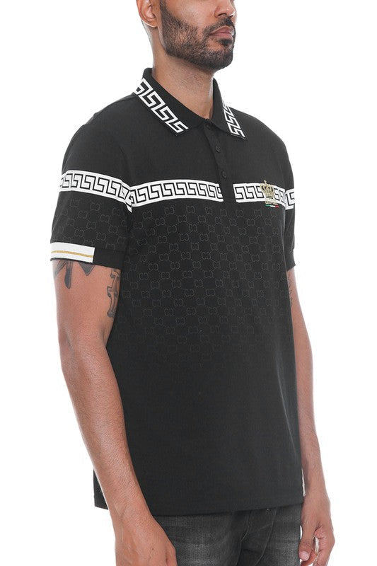 Version Couture Brand Polo Button Down Shirt - ShopEbonyMonique