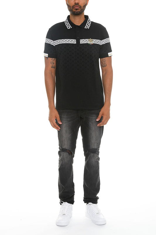 Version Couture Brand Polo Button Down Shirt - ShopEbonyMonique