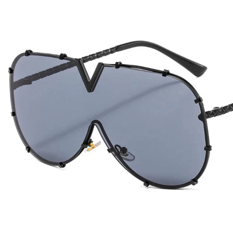 Vintage Metal Frame RetroSun Glasses - ShopEbonyMonique