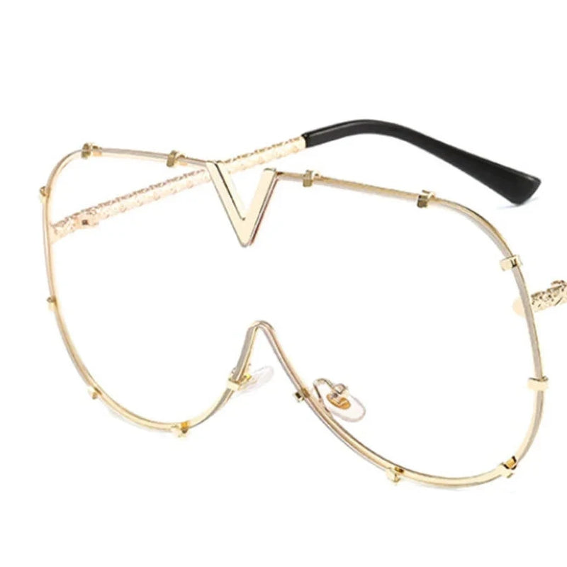 Vintage Metal Frame RetroSun Glasses - ShopEbonyMonique