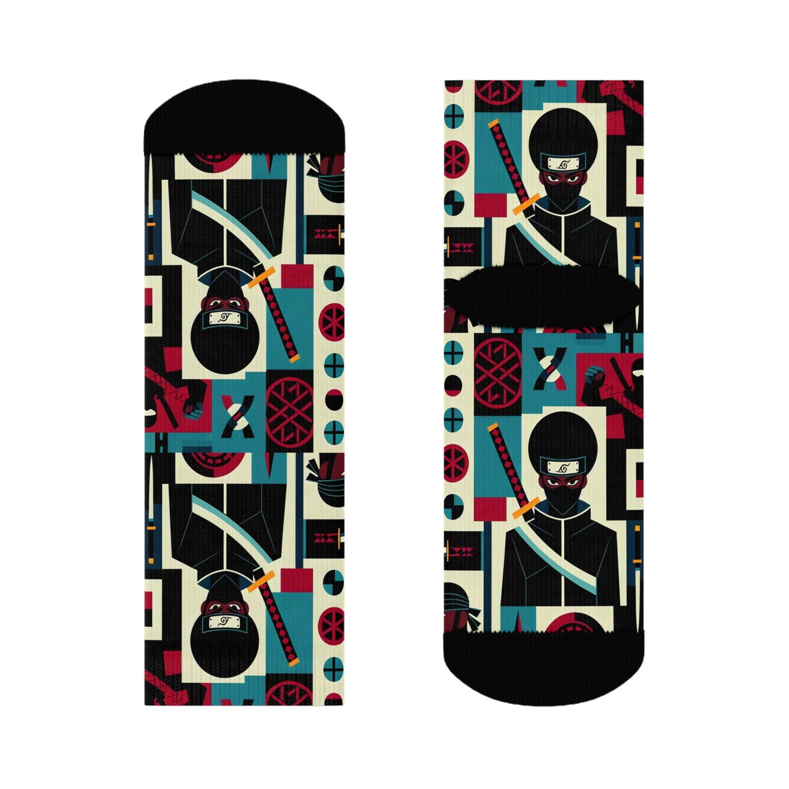 Warrior - Crew Socks - ShopEbonyMonique