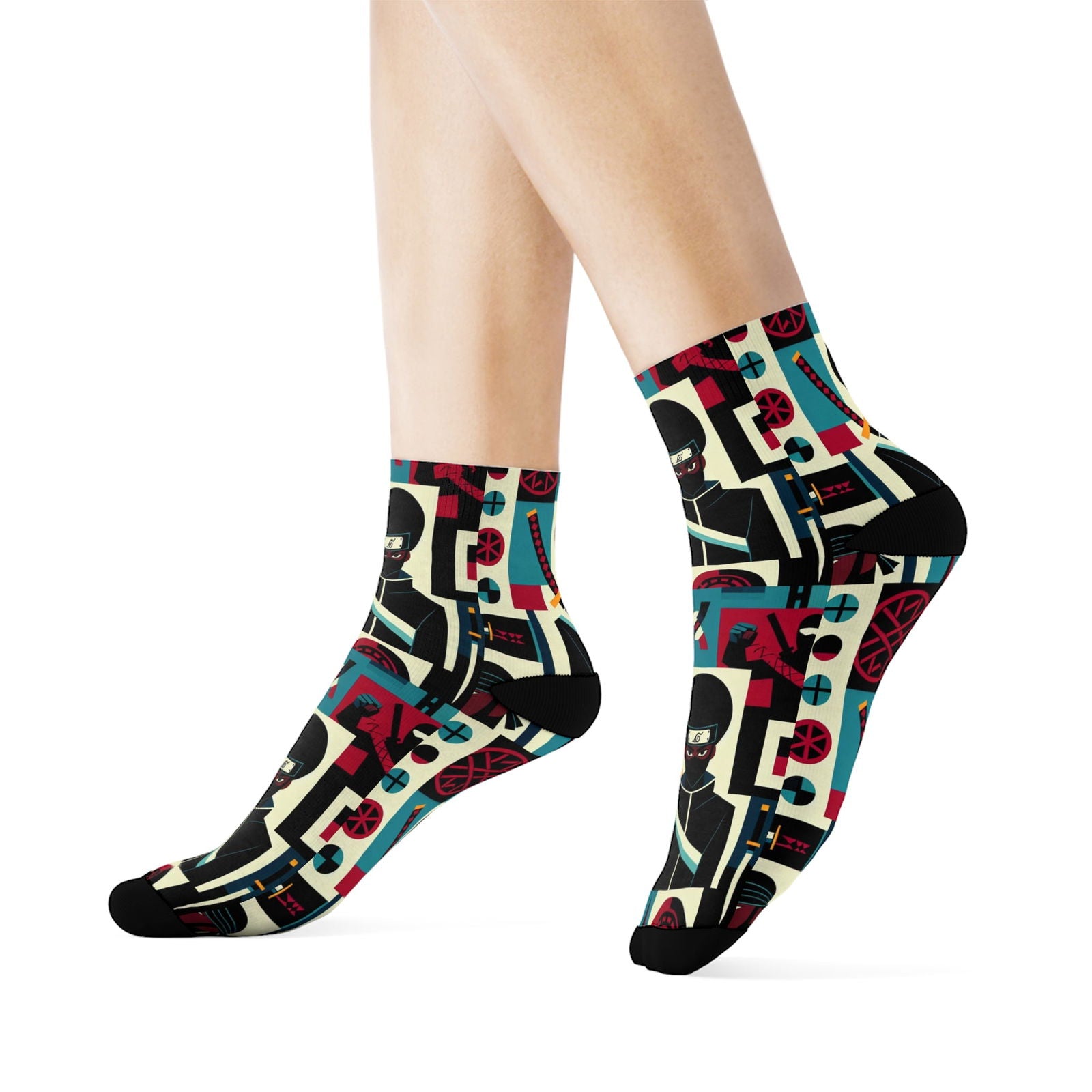 Warrior - Crew Socks - ShopEbonyMonique