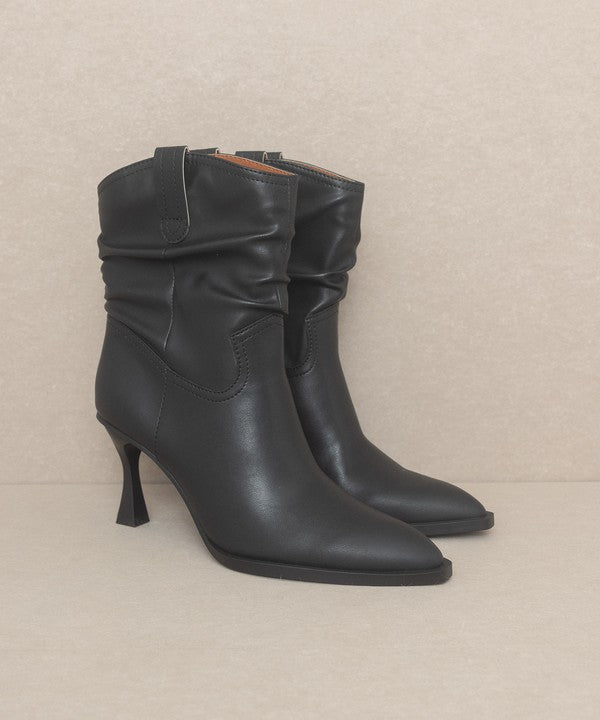 Western  Slouch Boots - ShopEbonyMonique