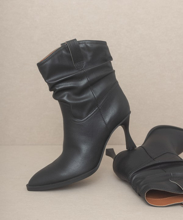 Western  Slouch Boots - ShopEbonyMonique